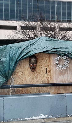 Masks at Dupont Circle