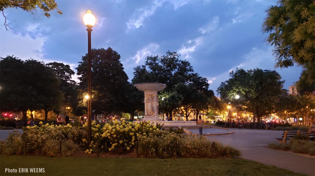 Dupont Circle at Dusk